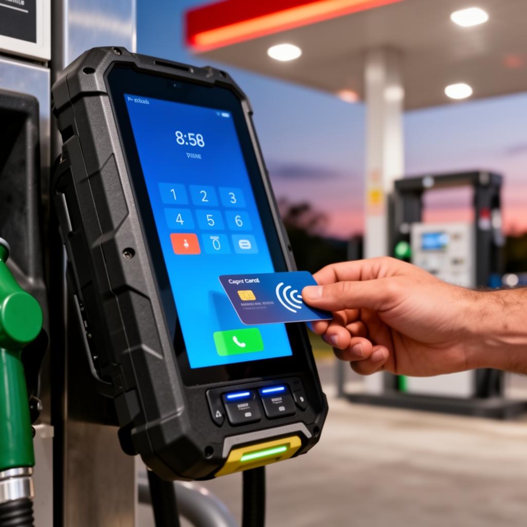 Payment terminal na benzinskoj postaji